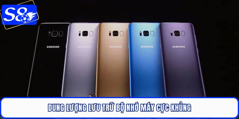 Dung lượng lưu trữ bộ nhớ máy cực khủng