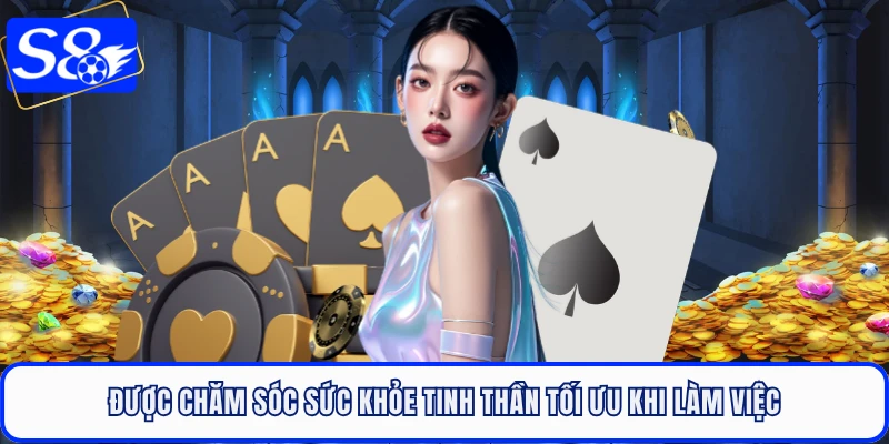 Được chăm sóc sức khỏe tinh thần tối ưu khi làm việc