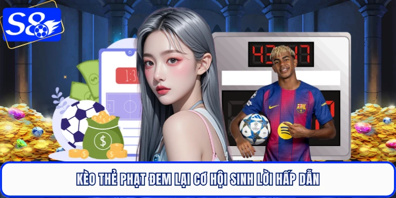 Kèo thẻ phạt đem lại cơ hội sinh lời hấp dẫn