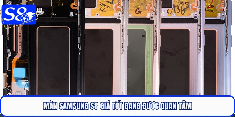 Màn samsung S8 giá tốt đang được quan tâm